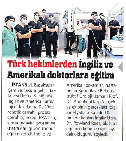 Sözcü - Yabancı doktorlara Türk hekimlerinden eğitim